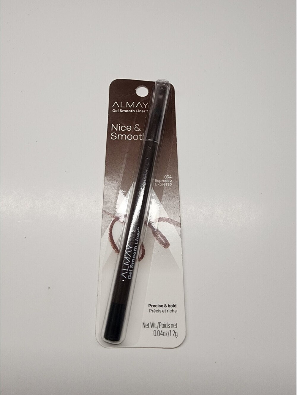 Almay Gel Smooth Liner Nice & Smooth (0.04oz / 1.2g | 034 Espresso) NEW